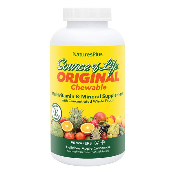 Nature's Plus Source of Life Multivitamin Adult 90 Chewable Healthy