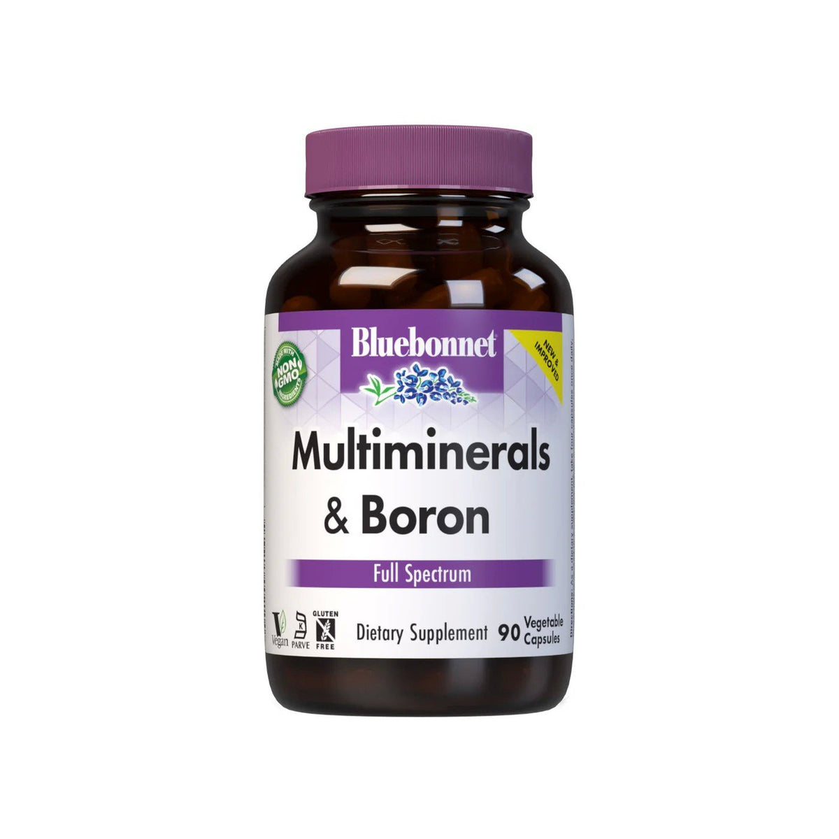 Bluebonnet Multi Minerals Plus Boron 90 Capsule
