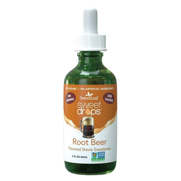 SweetLeaf Clear Liquid Stevia Root Beer 2 oz Liquid Healthy