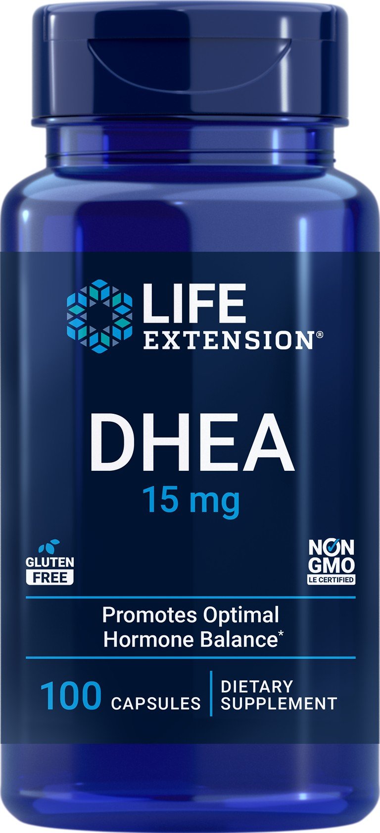Life Extension DHEA 15mg 100 Capsule