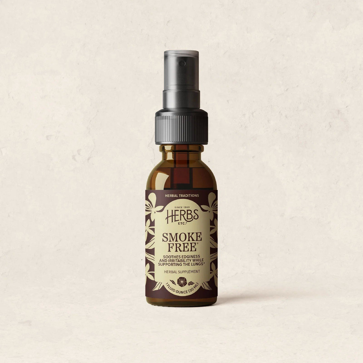 Herbs Etc Smoke Free Spray 1 oz Liquid