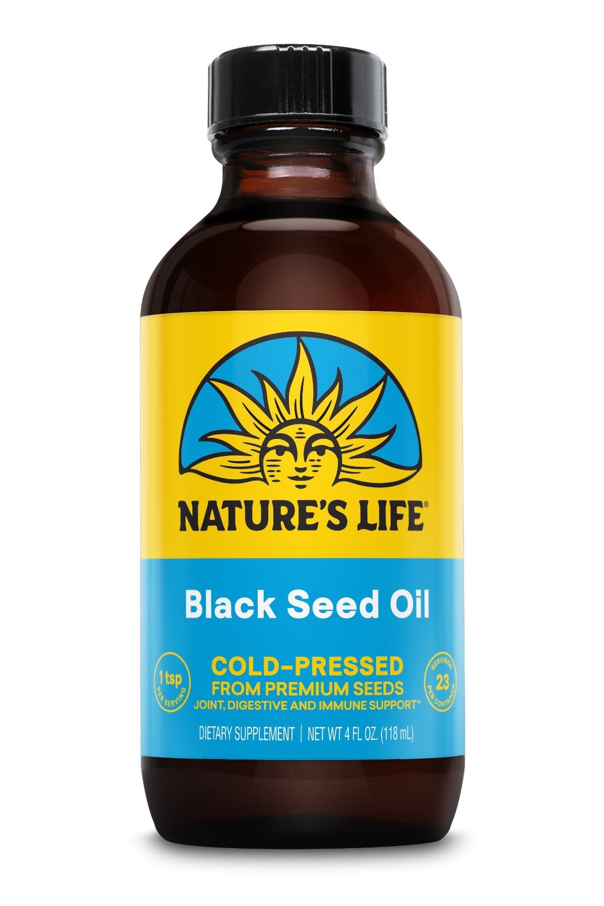 Health From The Sun Black Seed Oil 4 oz Liquid