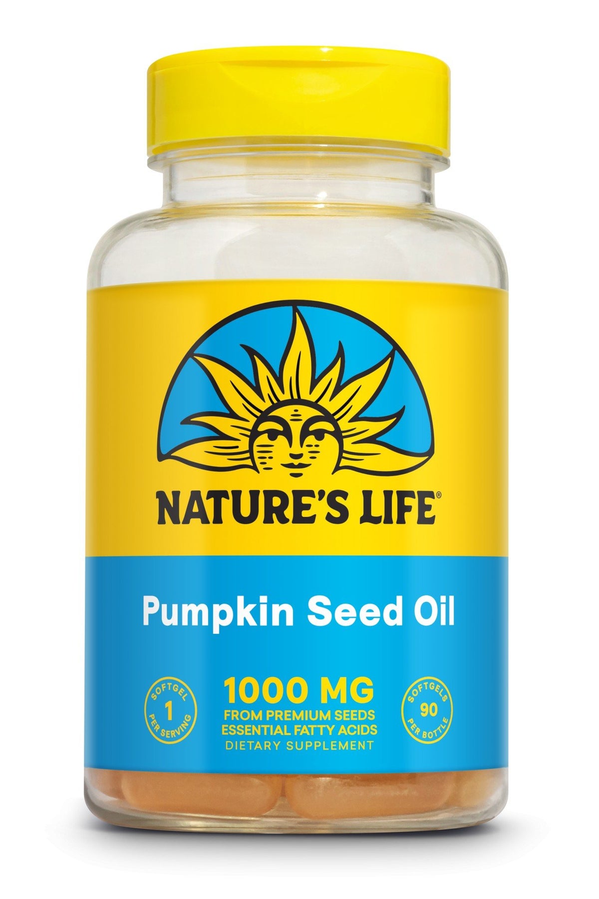 Natures Life Pumpkin Seed Oil 90 Veg Softgel