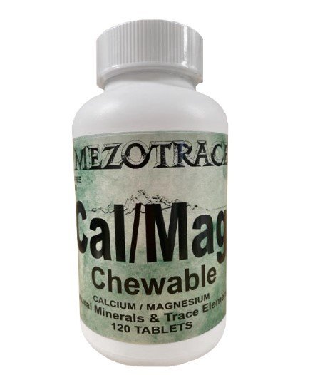 Mezotrace Natural Minerals &amp; Trace Elements Special Chewable Formula 120 Chewable