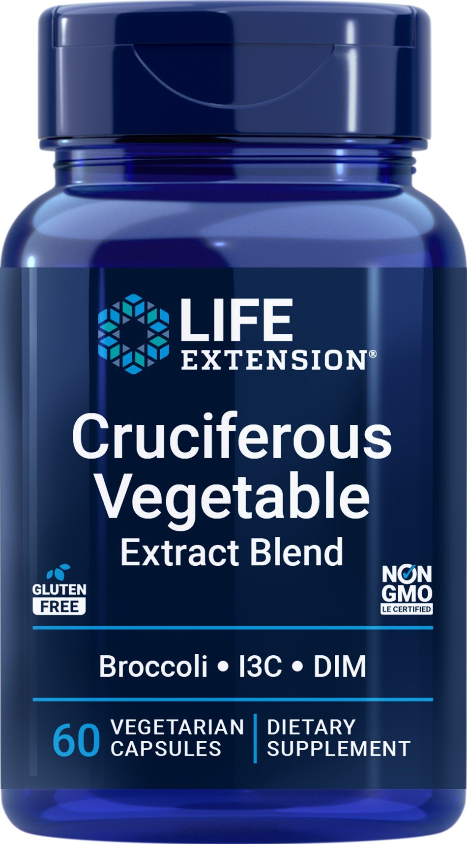 Life Extension Cruciferous Vegetable Extract Blend 60 Vegetarian Capsule