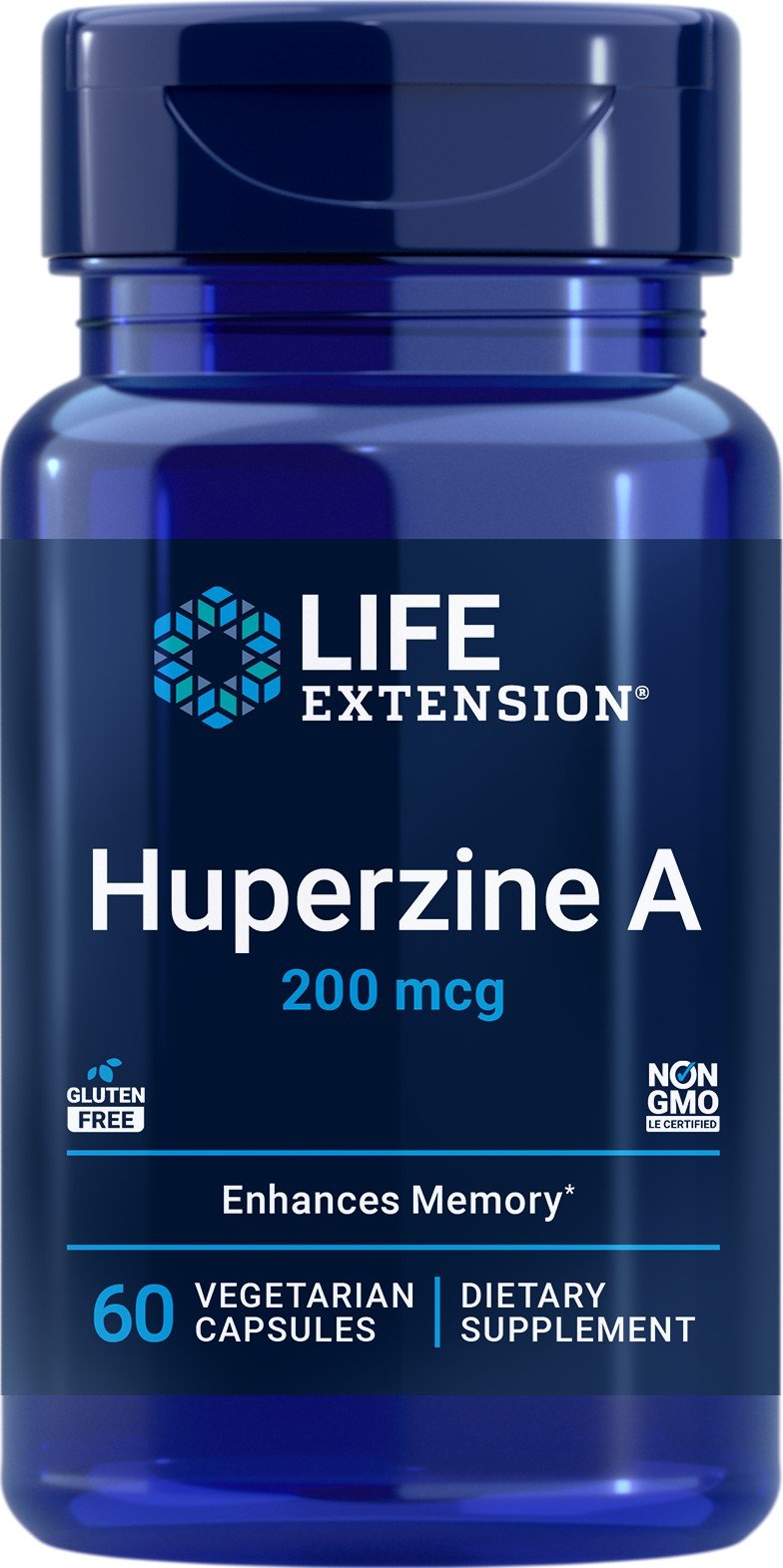 Life Extension Huperzine A 200 mcg 60 VegCap