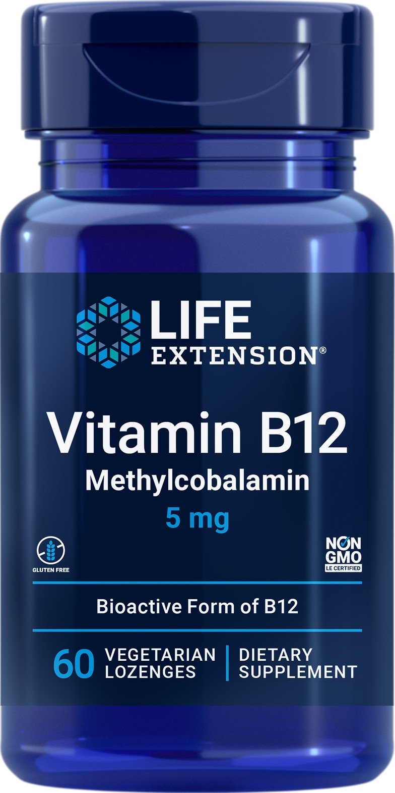 Life Extension Methylcobalamin 5mg 60 Lozenges