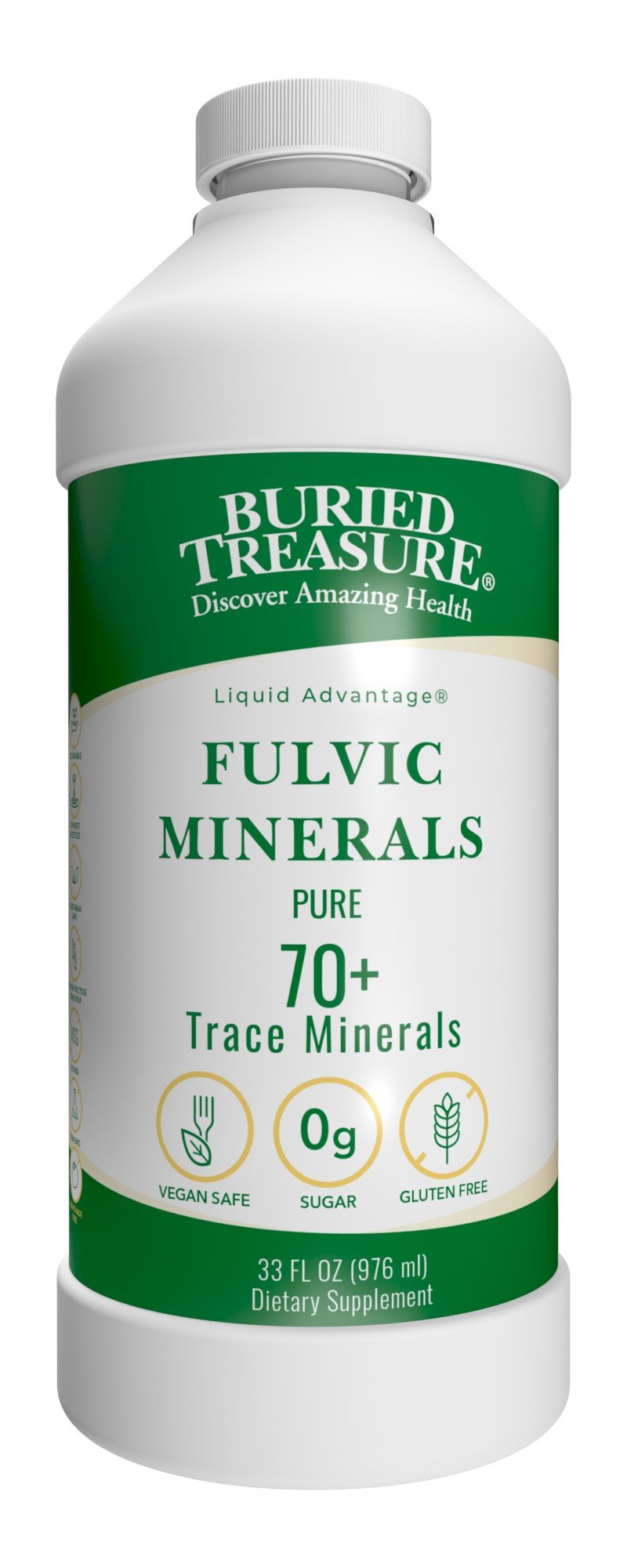 Buried Treasure Pure Colloidal Minerals 32 oz. Liquid