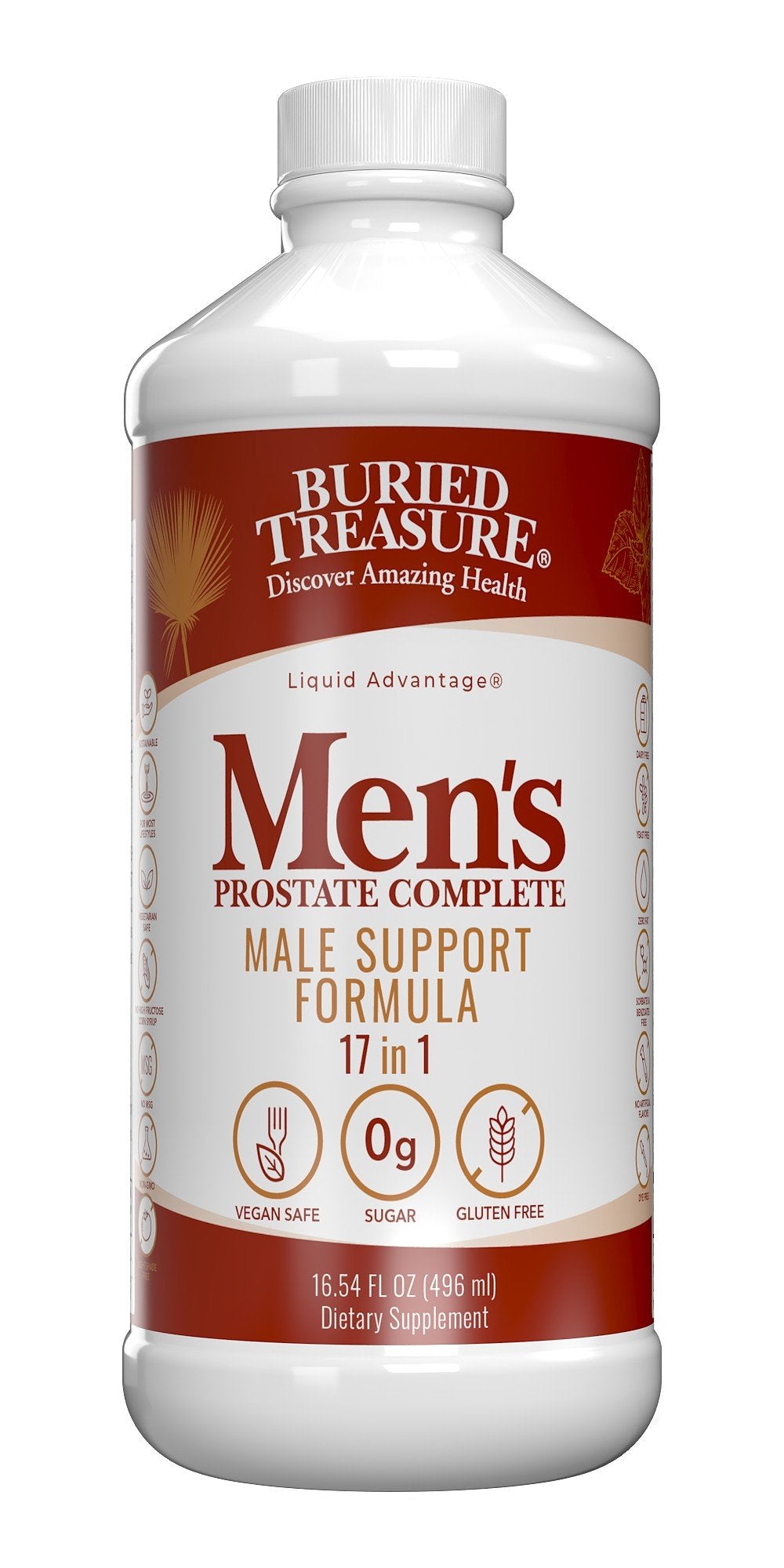 Buried Treasure Men's Prostate Complete 16 oz Liquid