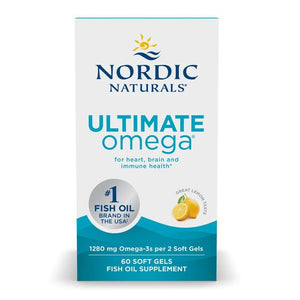 Nordic Naturals Ultimate Omega Softgel-Lemon 180 Softgel