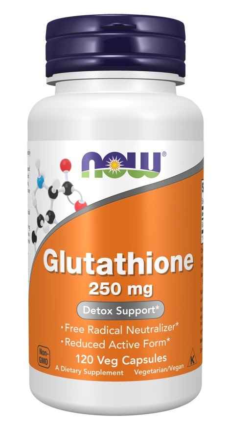 Now Foods Glutathione 250 mg 120 Vegetarian Capsules