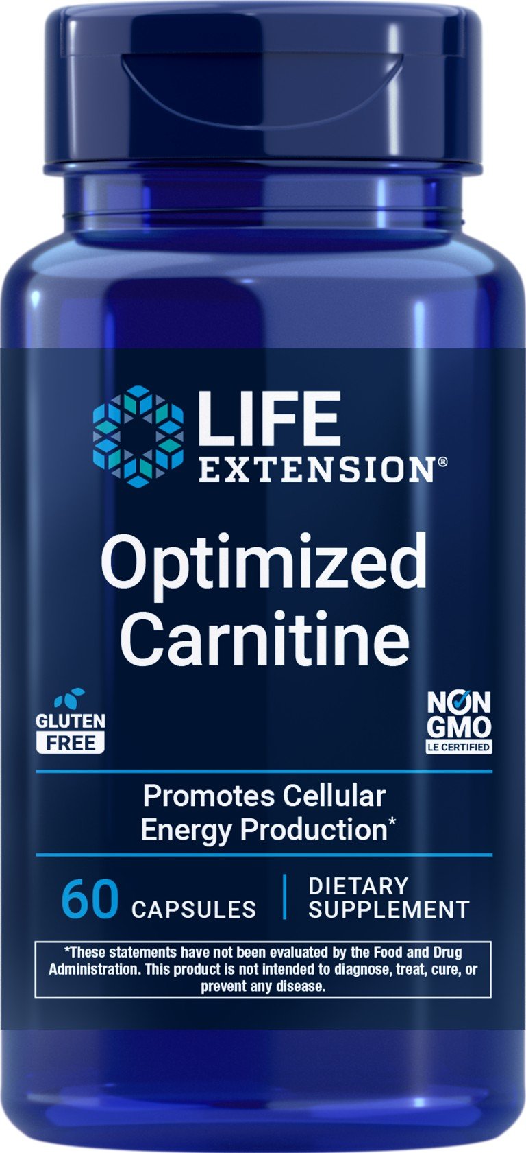 Life Extension Optimized Carnitine 60 Capsules
