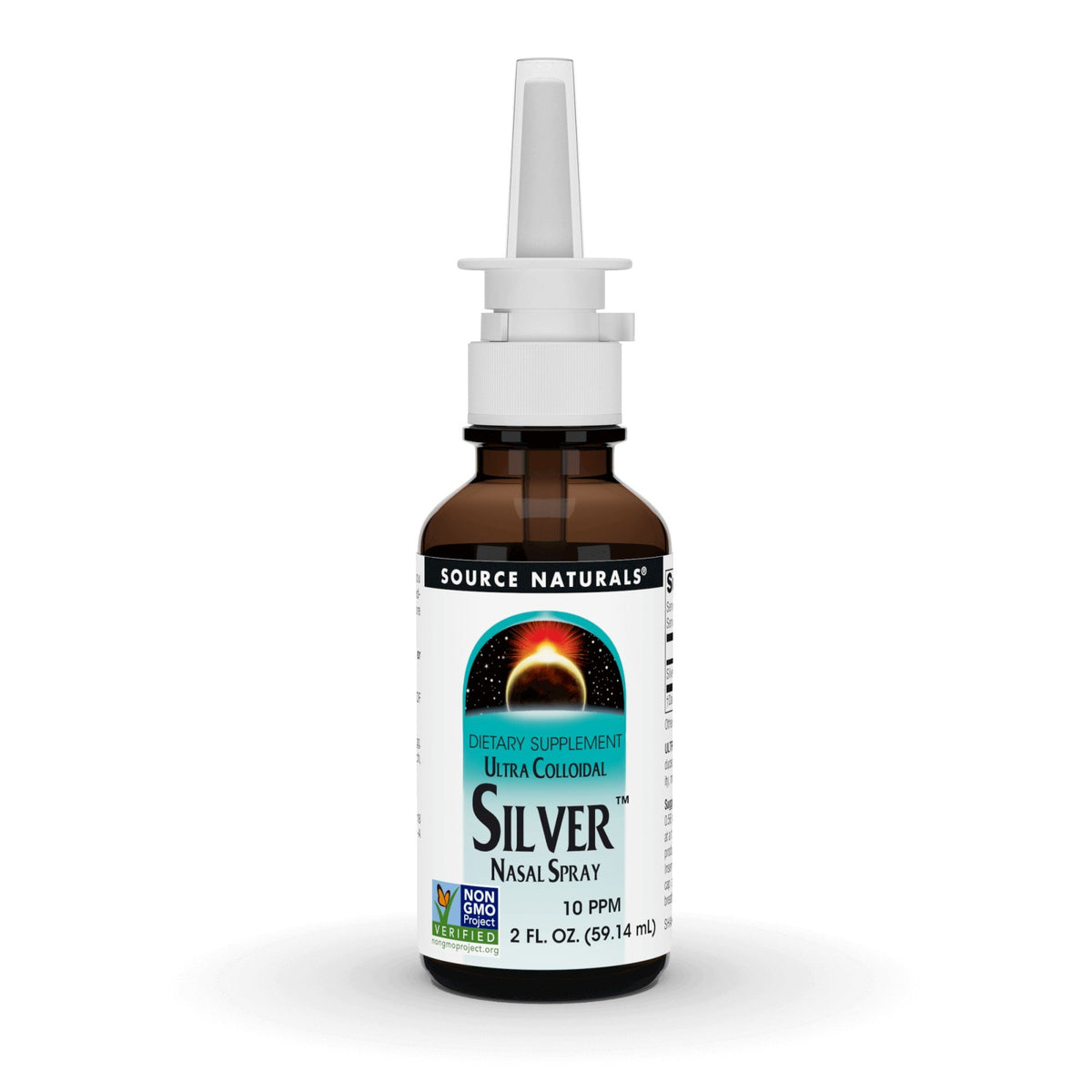 Source Naturals, Inc. Ultra Colloidal Silver Nasal Spray (Pump) 2 oz Spray