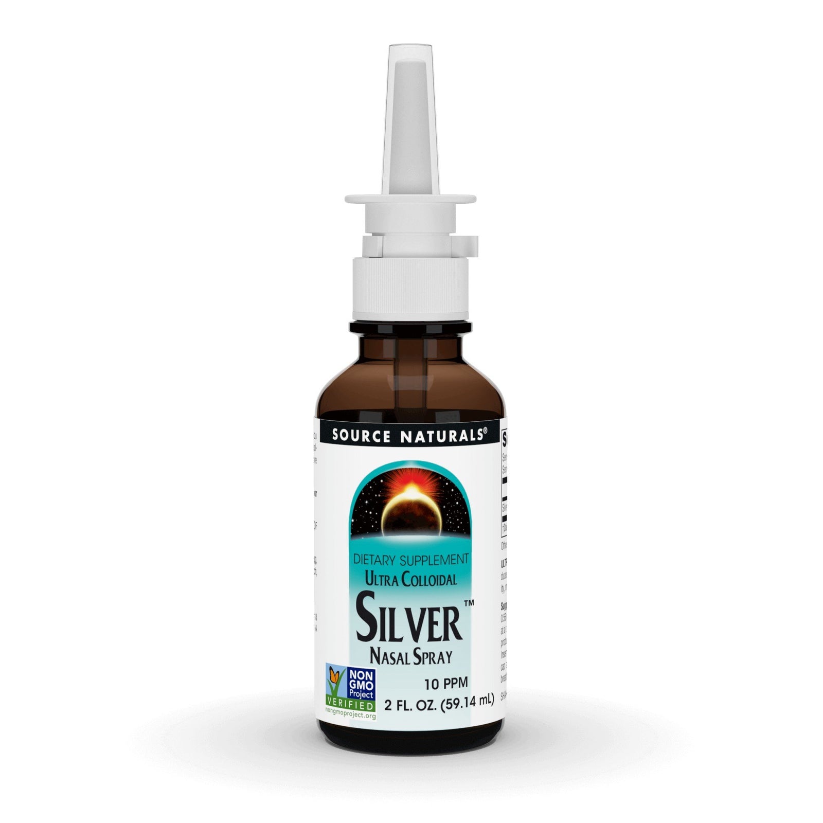 Source Naturals, Inc. Ultra Colloidal Silver Nasal Spray (Pump) 2 oz Spray