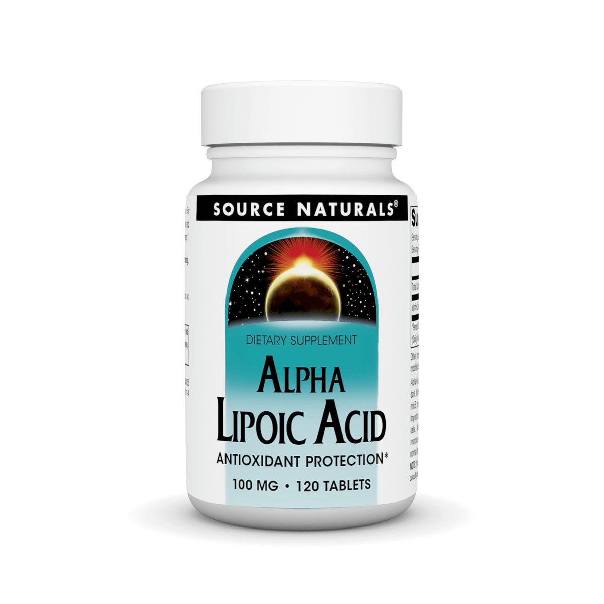 Source Naturals, Inc. Alpha Lipoic Acid 100mg 120 Tablet