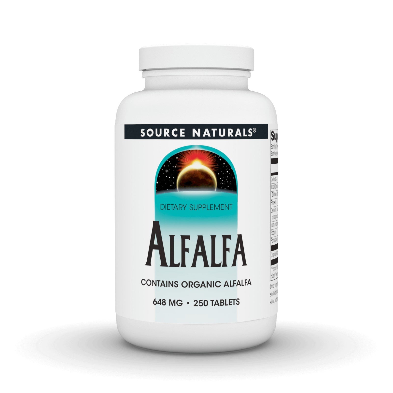 Source Naturals, Inc. Alfalfa 10 Grain 648mg 250 Tablet
