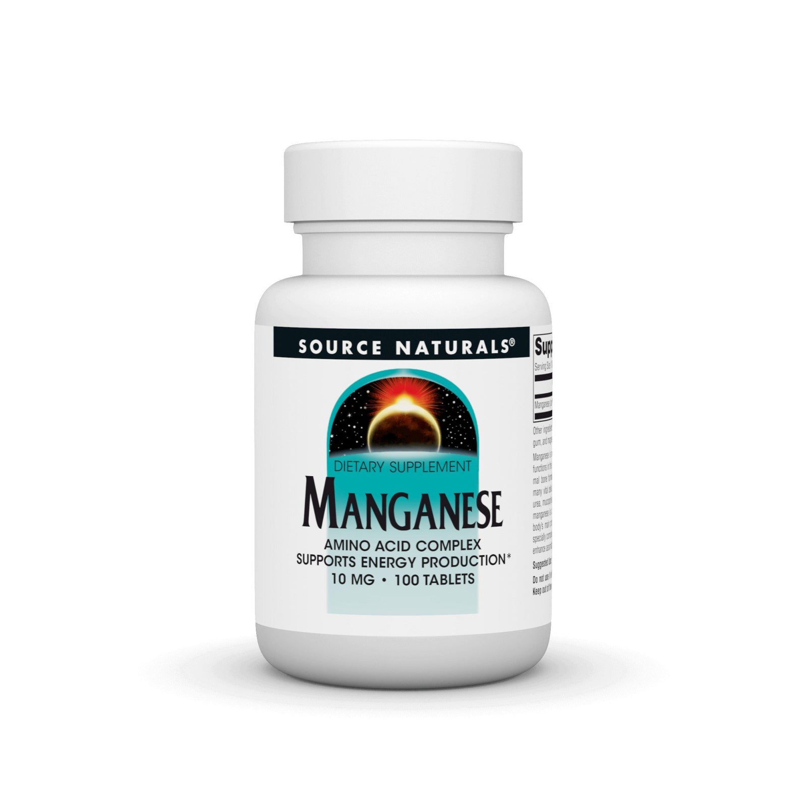 Source Naturals, Inc. Manganese Chelate 100 Tablet