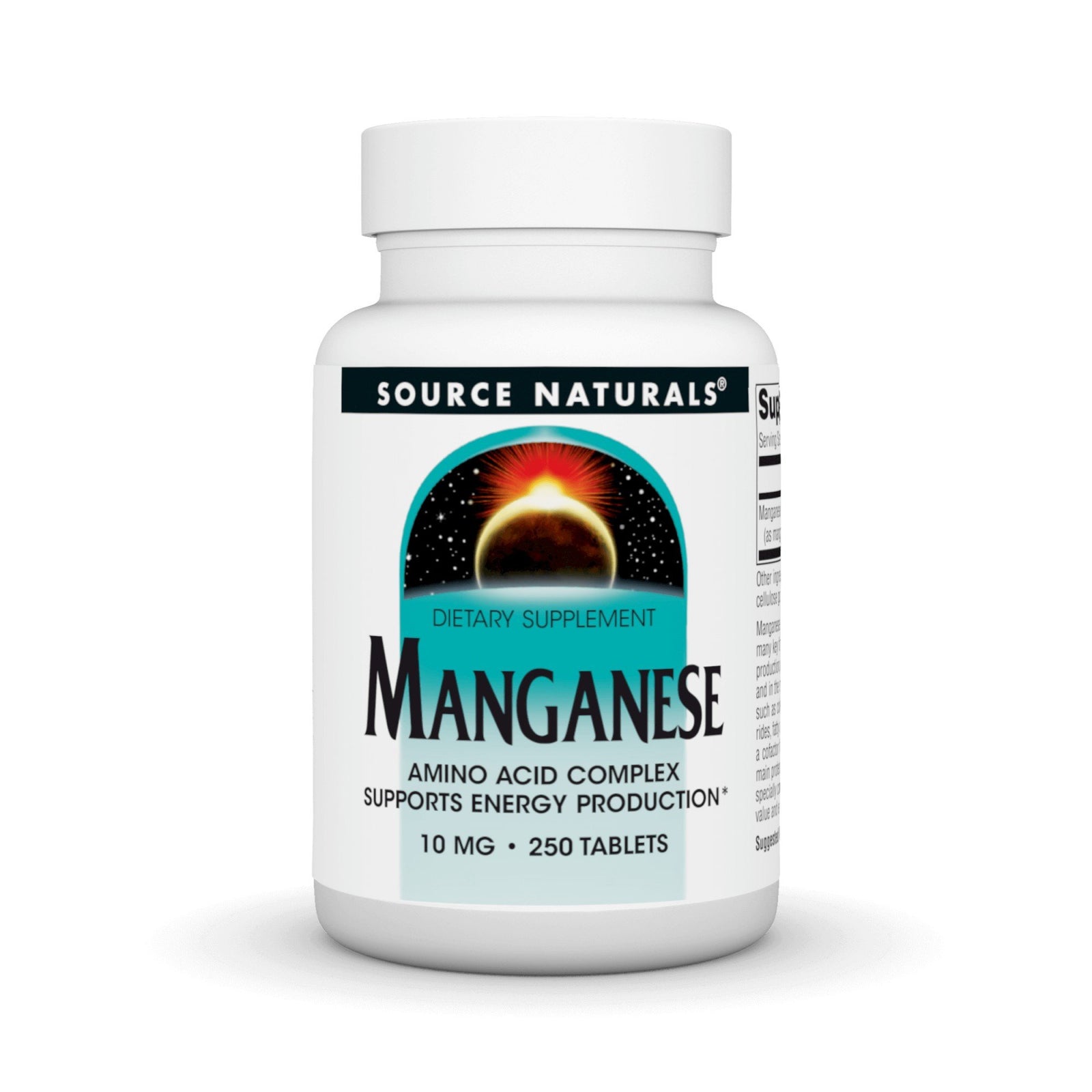 Source Naturals, Inc. Manganese Chelate 250 Tablet