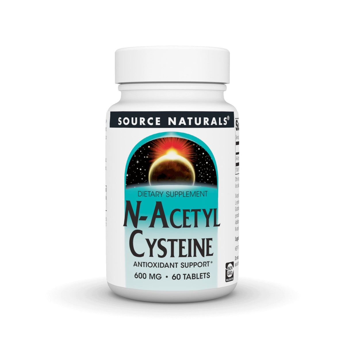 Source Naturals, Inc. N-Acetyl Cysteine 600mg 60 Tablet