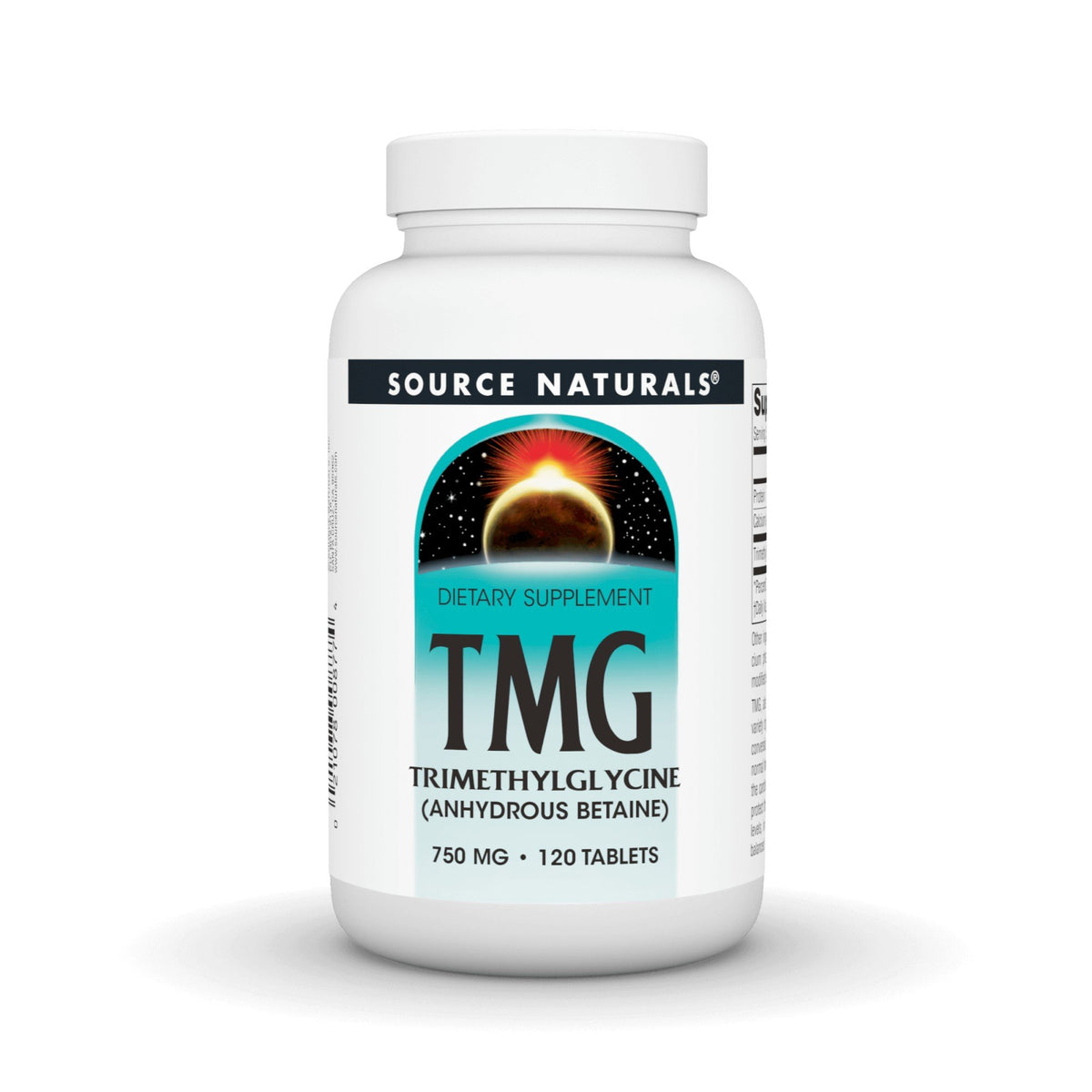 Source Naturals, Inc. TMG 120 Tablet