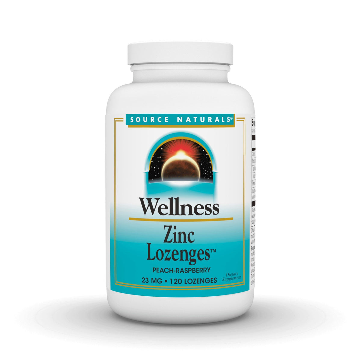 Source Naturals, Inc. Wellness Zinc Lozenges 120 Lozenge