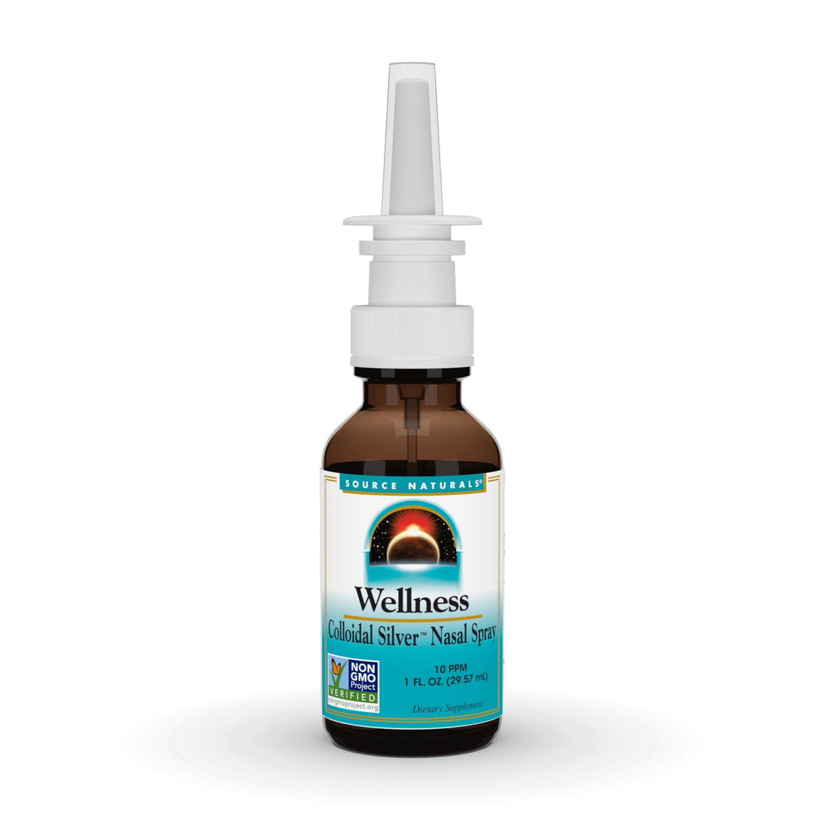 Source Naturals, Inc. Wellness Colloidal Silver 10 ppm Nasal Spray 1 oz Spray
