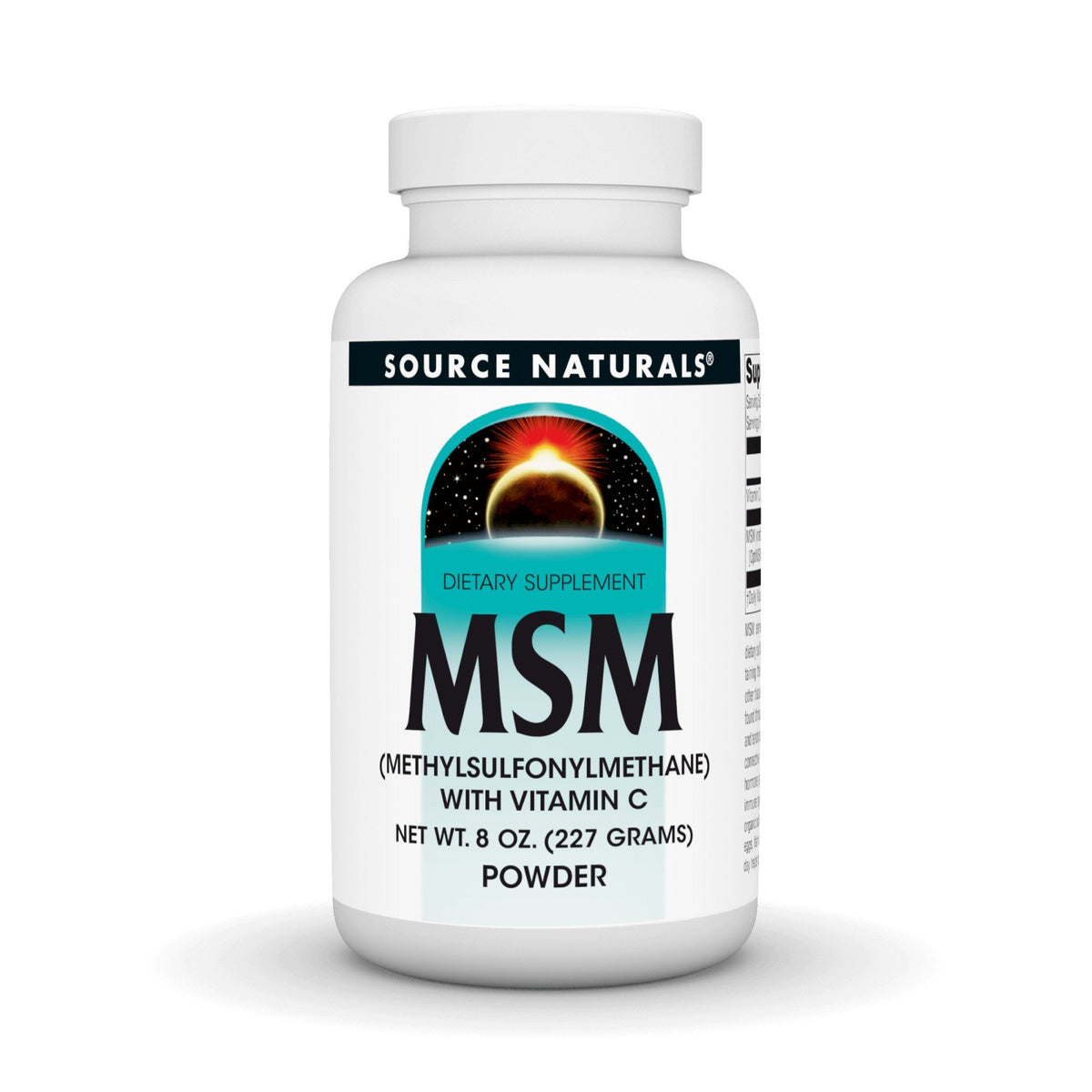 Source Naturals, Inc. MSM Powder 8 oz Powder