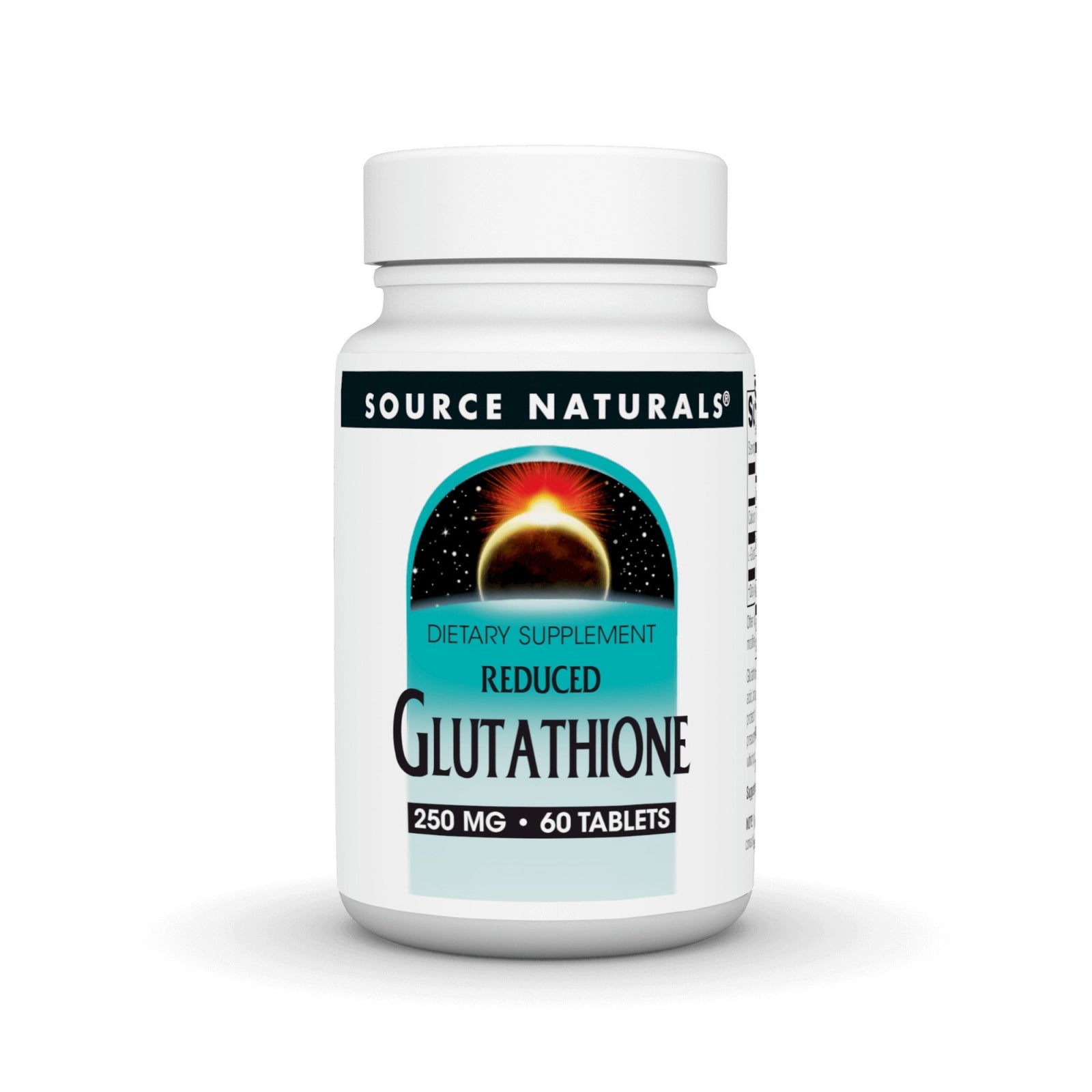 Source Naturals, Inc. Glutathione, Reduced 250mg 60 Tablet