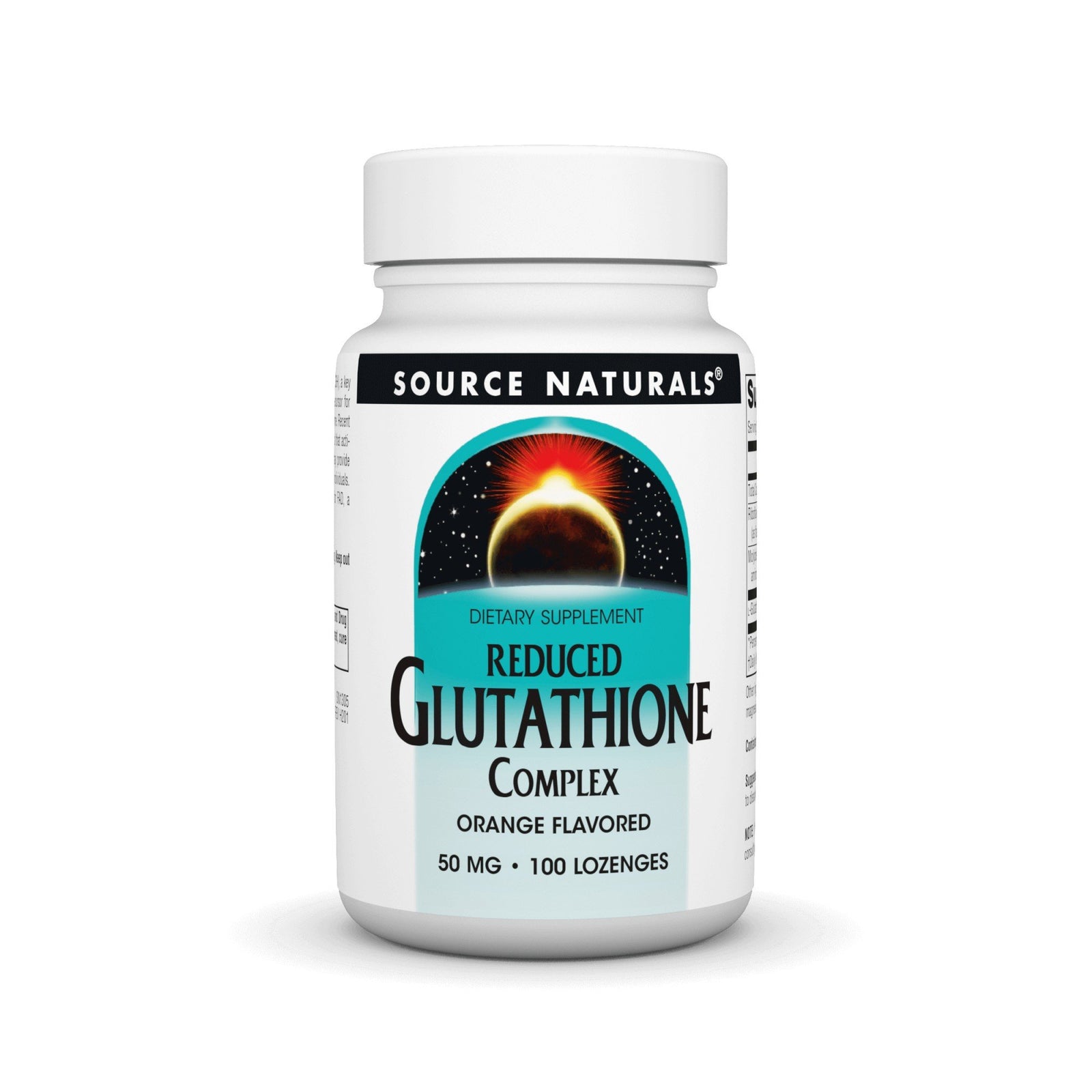 Source Naturals, Inc. Glutathione Complex 50mg 100 Lozenge