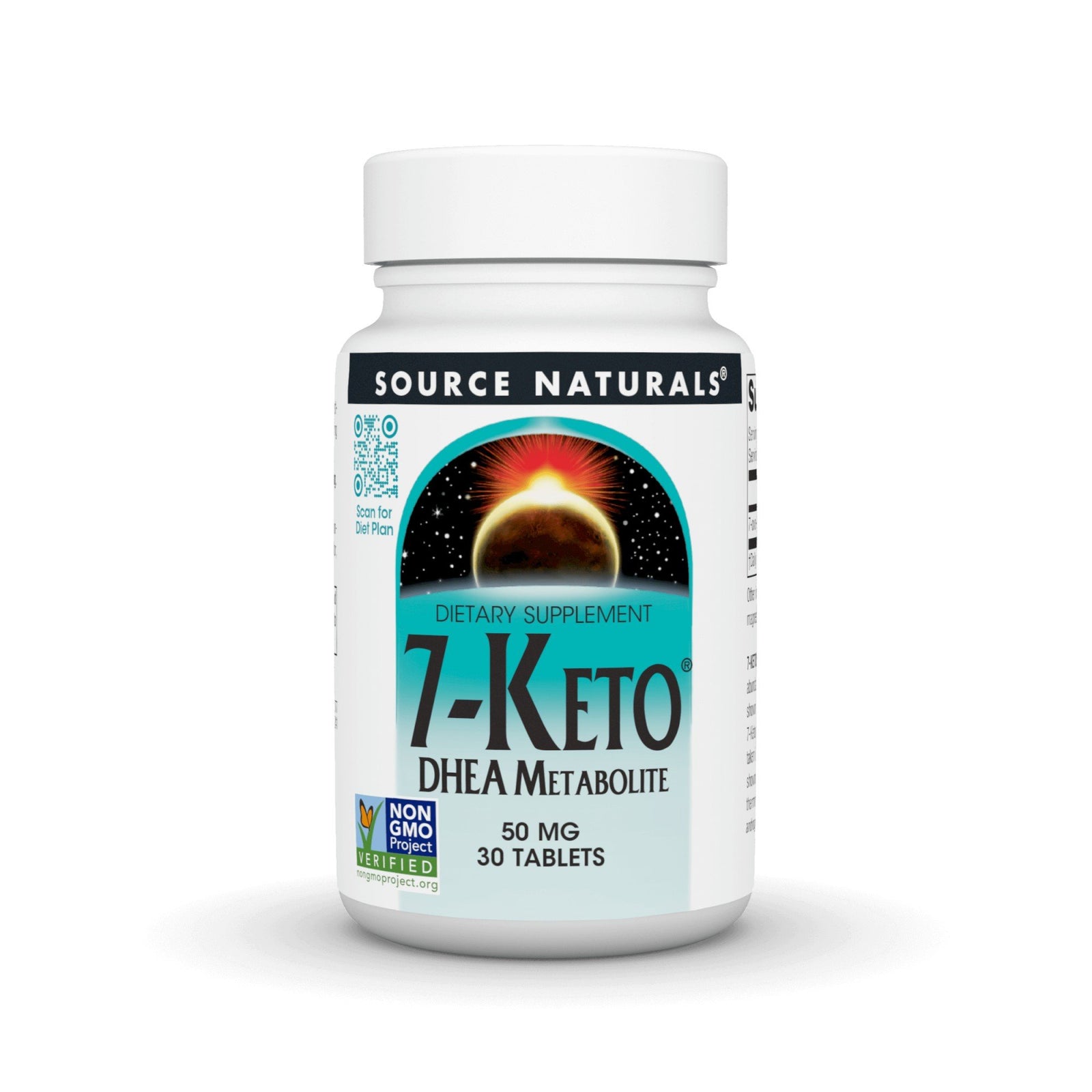 Source Naturals, Inc. 7-Keto DHEA 50mg 30 Tablet