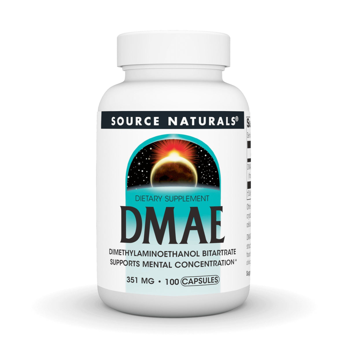 Source Naturals, Inc. DMAE 130mg 100 Capsule