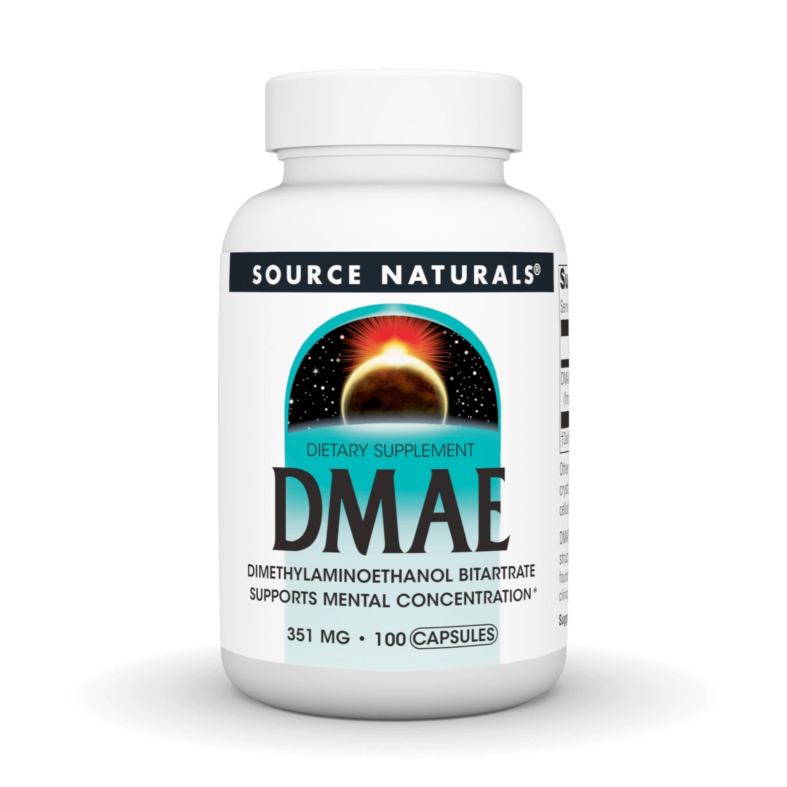 Source Naturals, Inc. DMAE 130mg 100 Capsule
