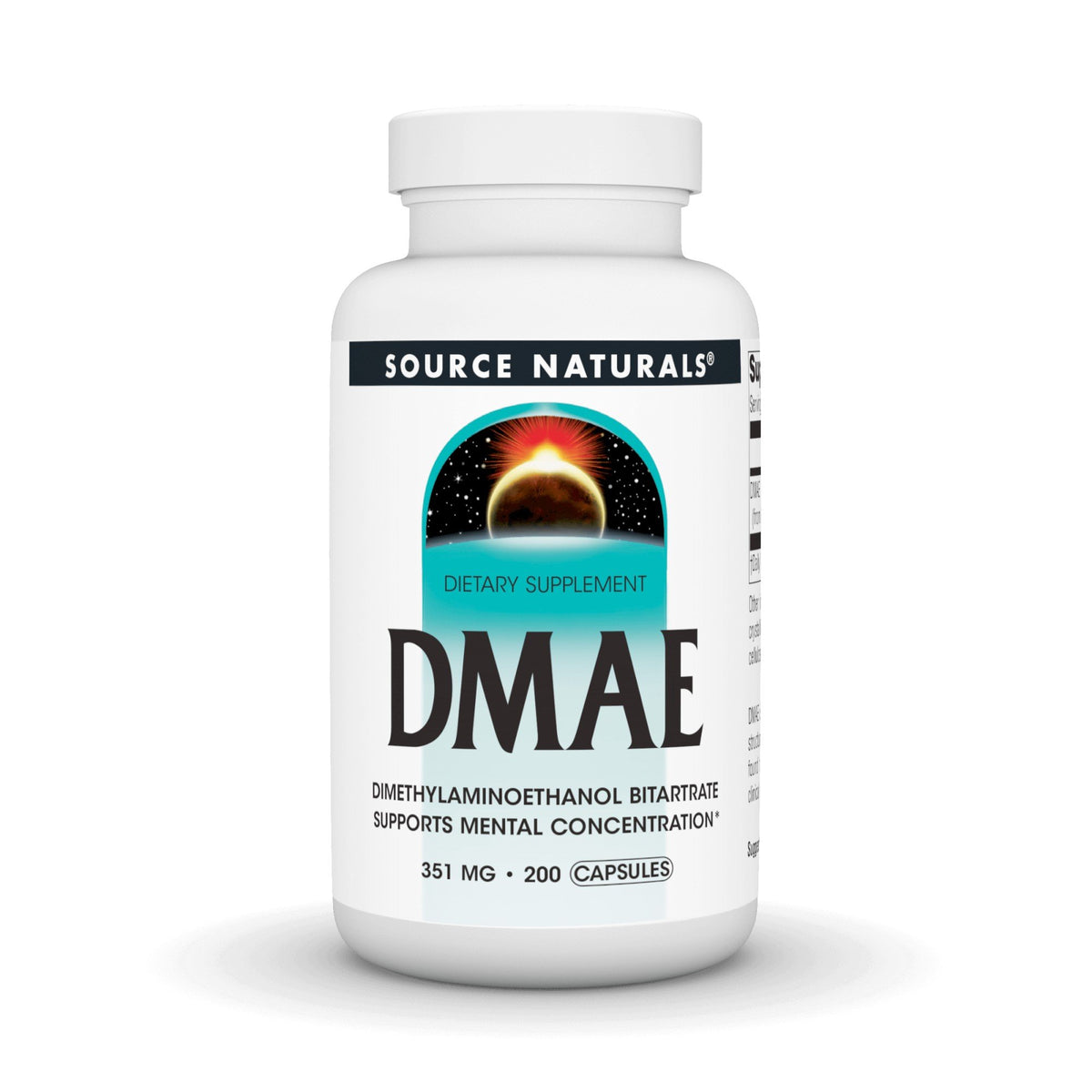 Source Naturals, Inc. DMAE 130mg 200 Capsule