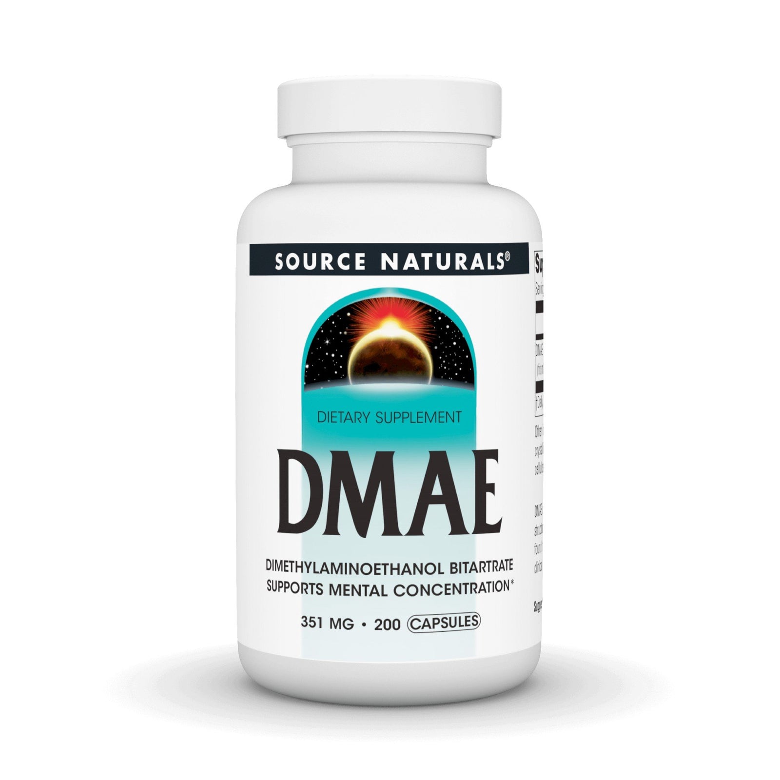Source Naturals, Inc. DMAE 130mg 200 Capsule