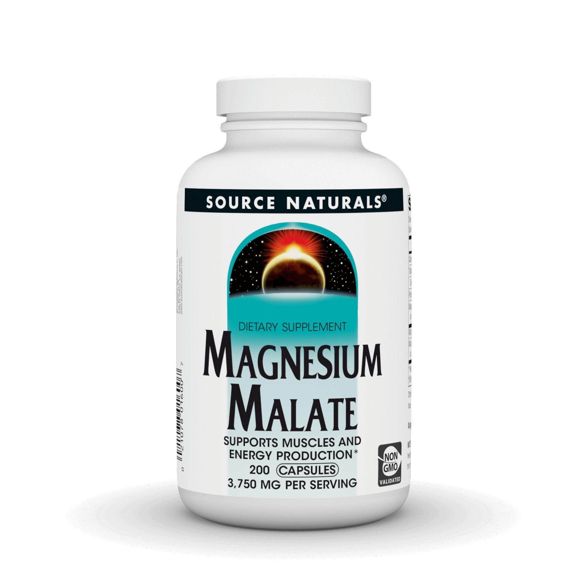 Source Naturals, Inc. Magnesium Malate 200 Capsule