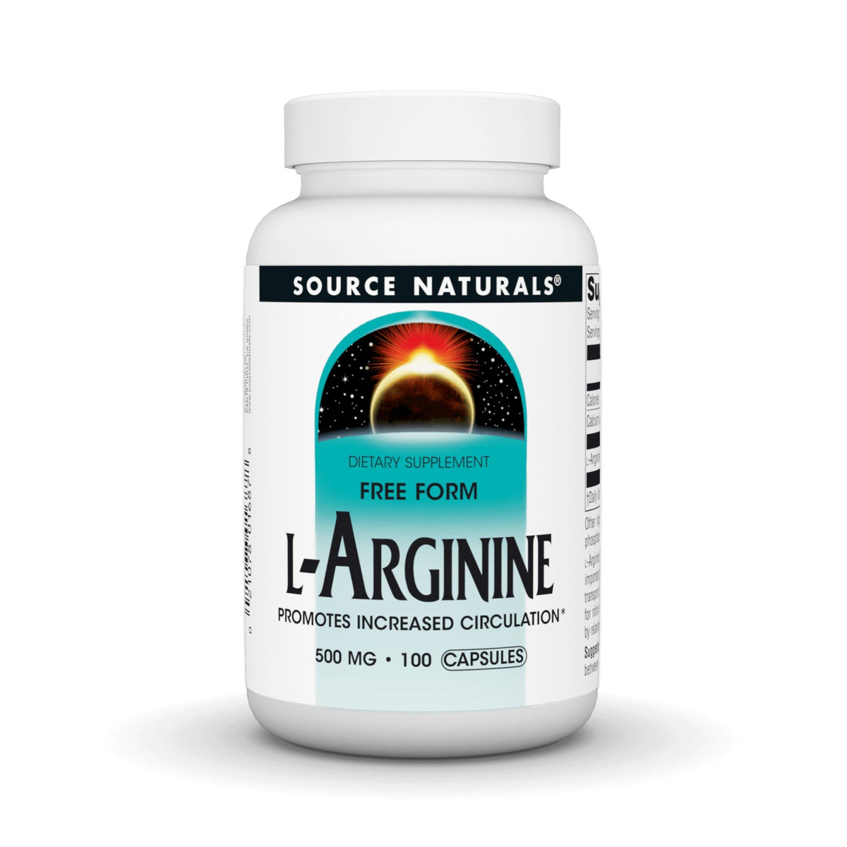 Source Naturals, Inc. L-Arginine 500mg 100 Capsule