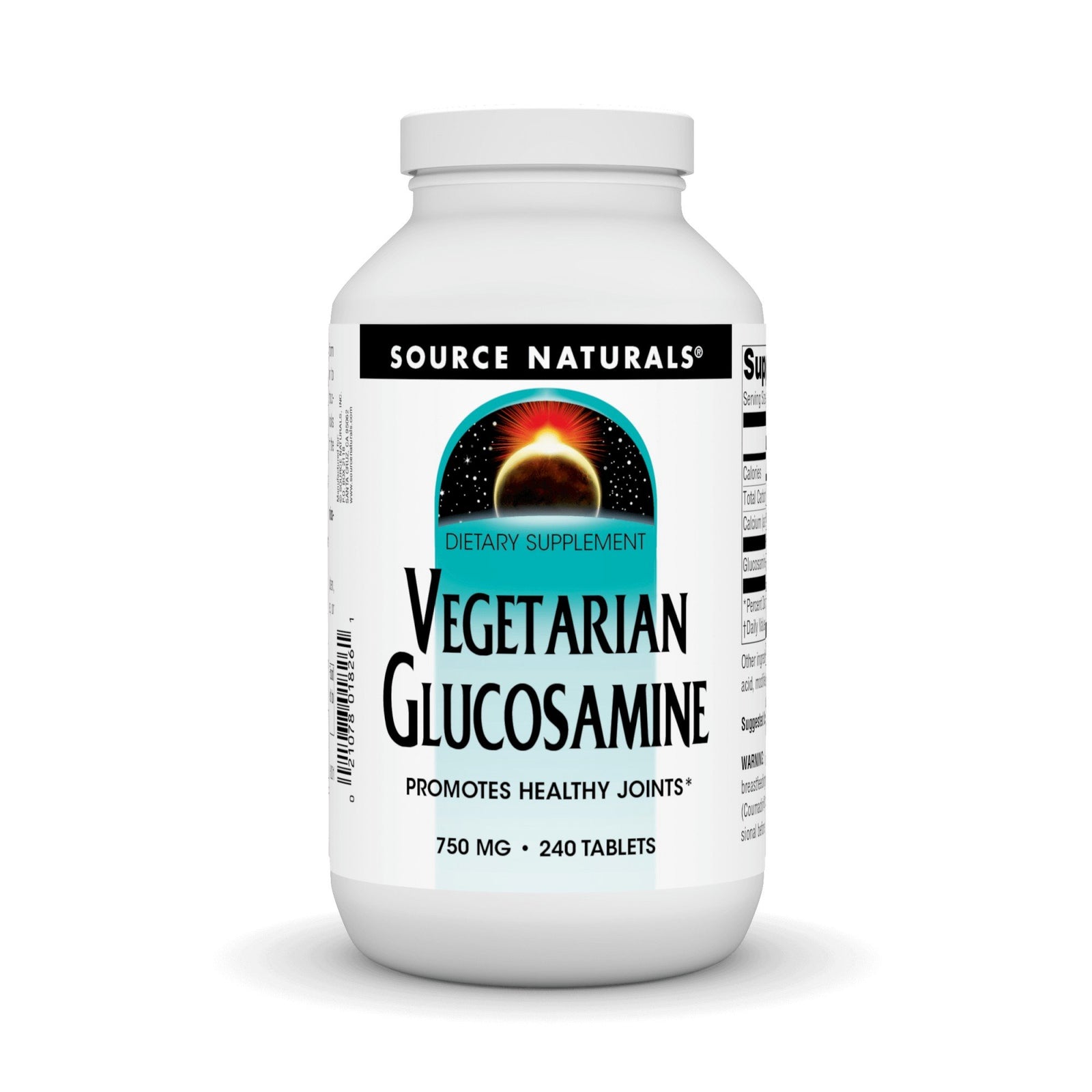 Source Naturals, Inc. Vegetarian Glucosamine 240 Tablet