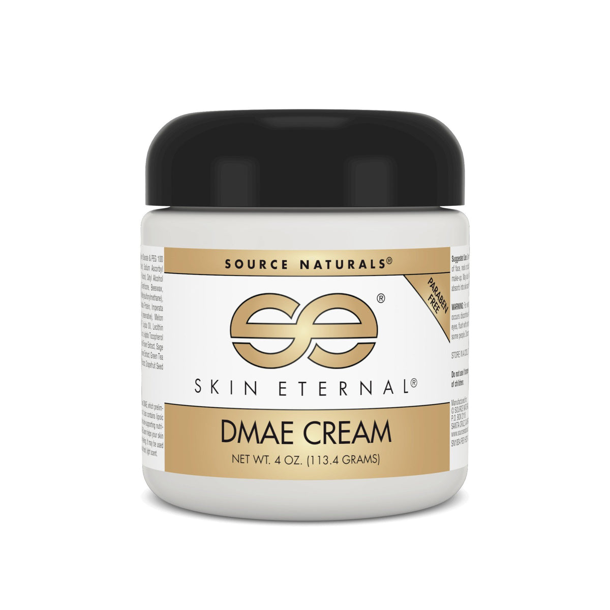 Source Naturals, Inc. Skin Eternal DMAE Cream 4 oz 4 oz Cream