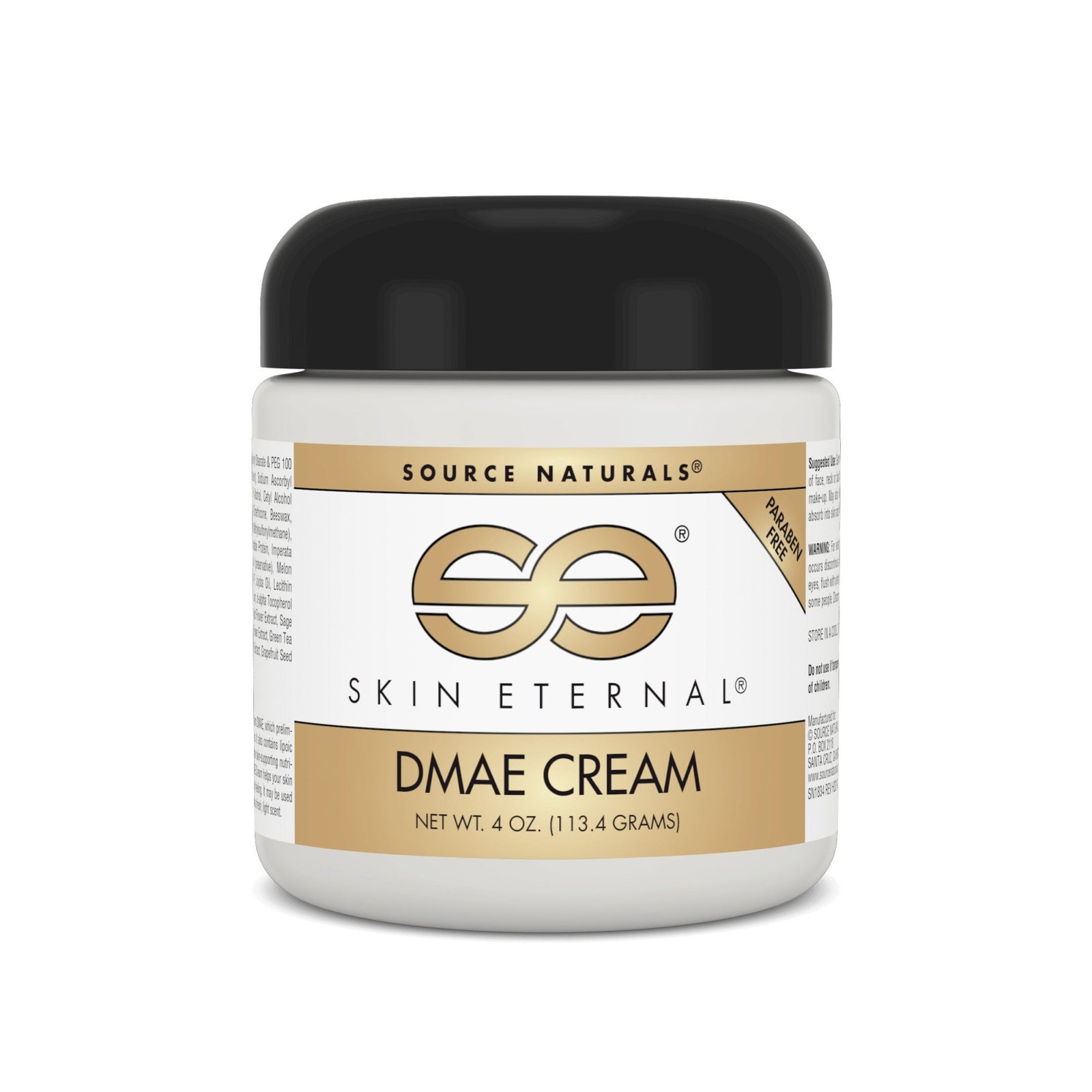 Source Naturals, Inc. Skin Eternal DMAE Cream 4 oz 4 oz Cream