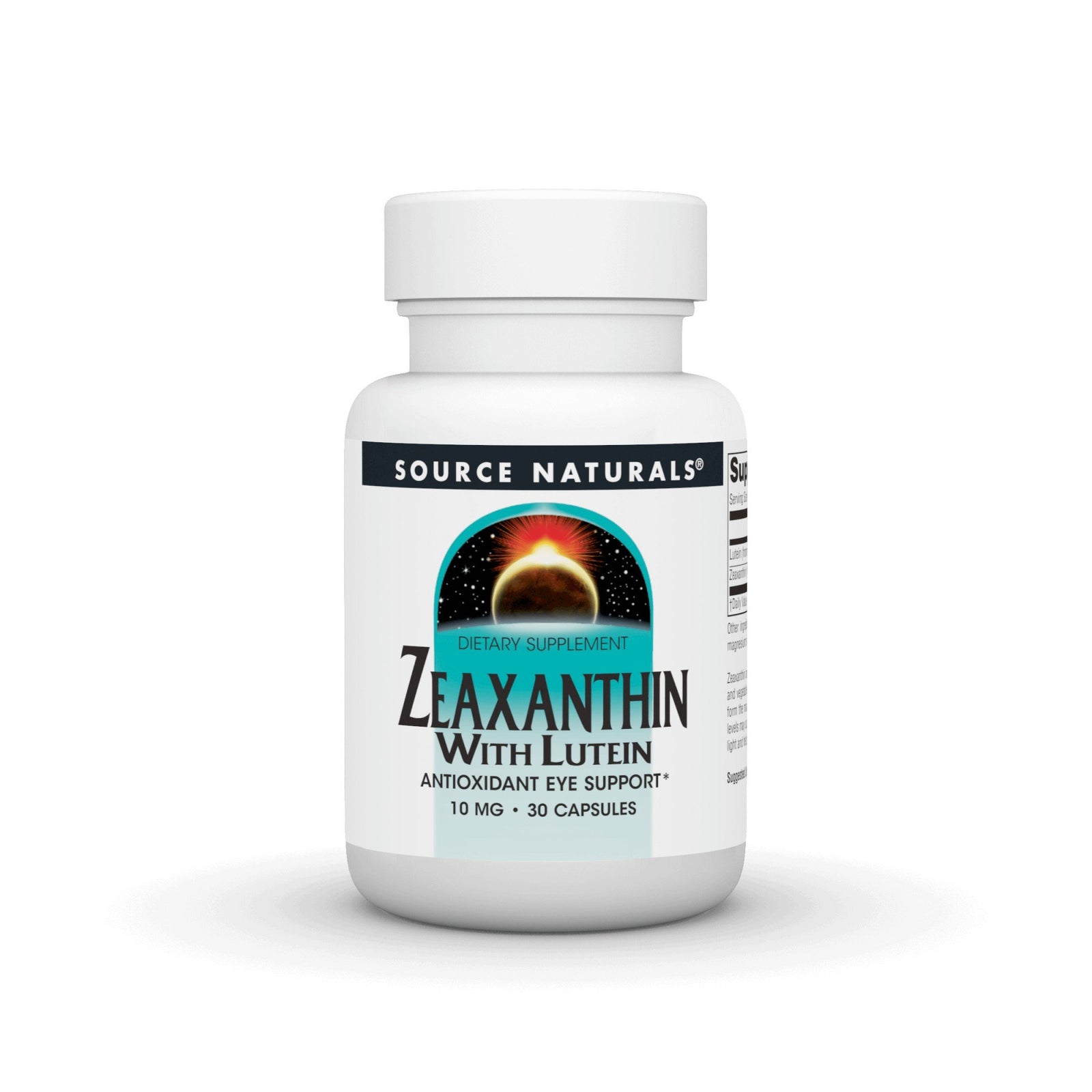 Source Naturals, Inc. Zeaxanthin With Lutein 30 Capsule