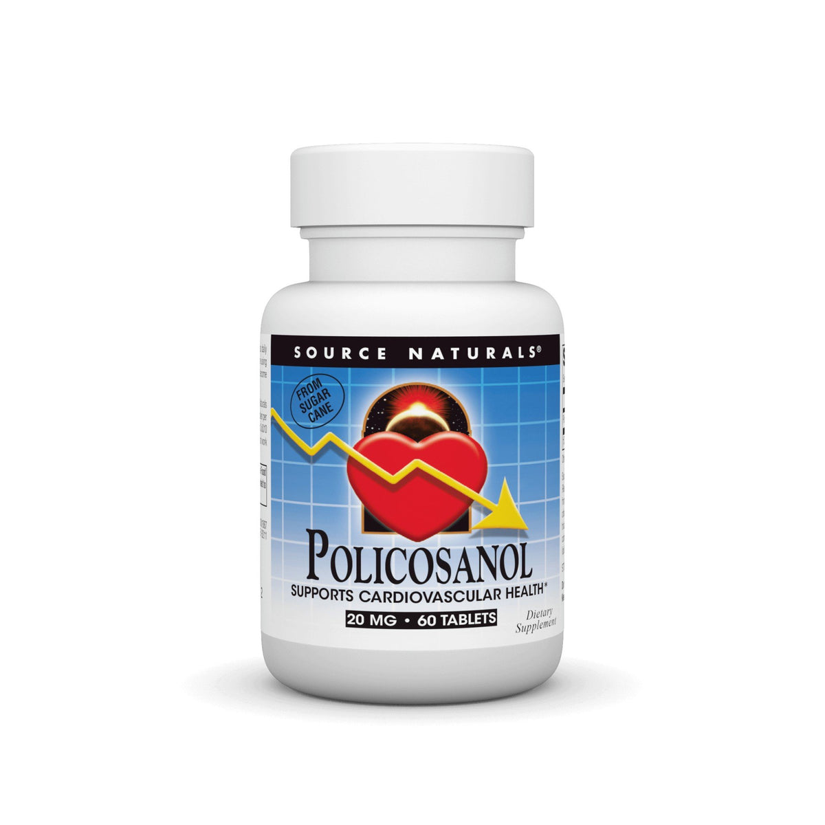 Source Naturals, Inc. Policosanol 20mg 60 Tablet