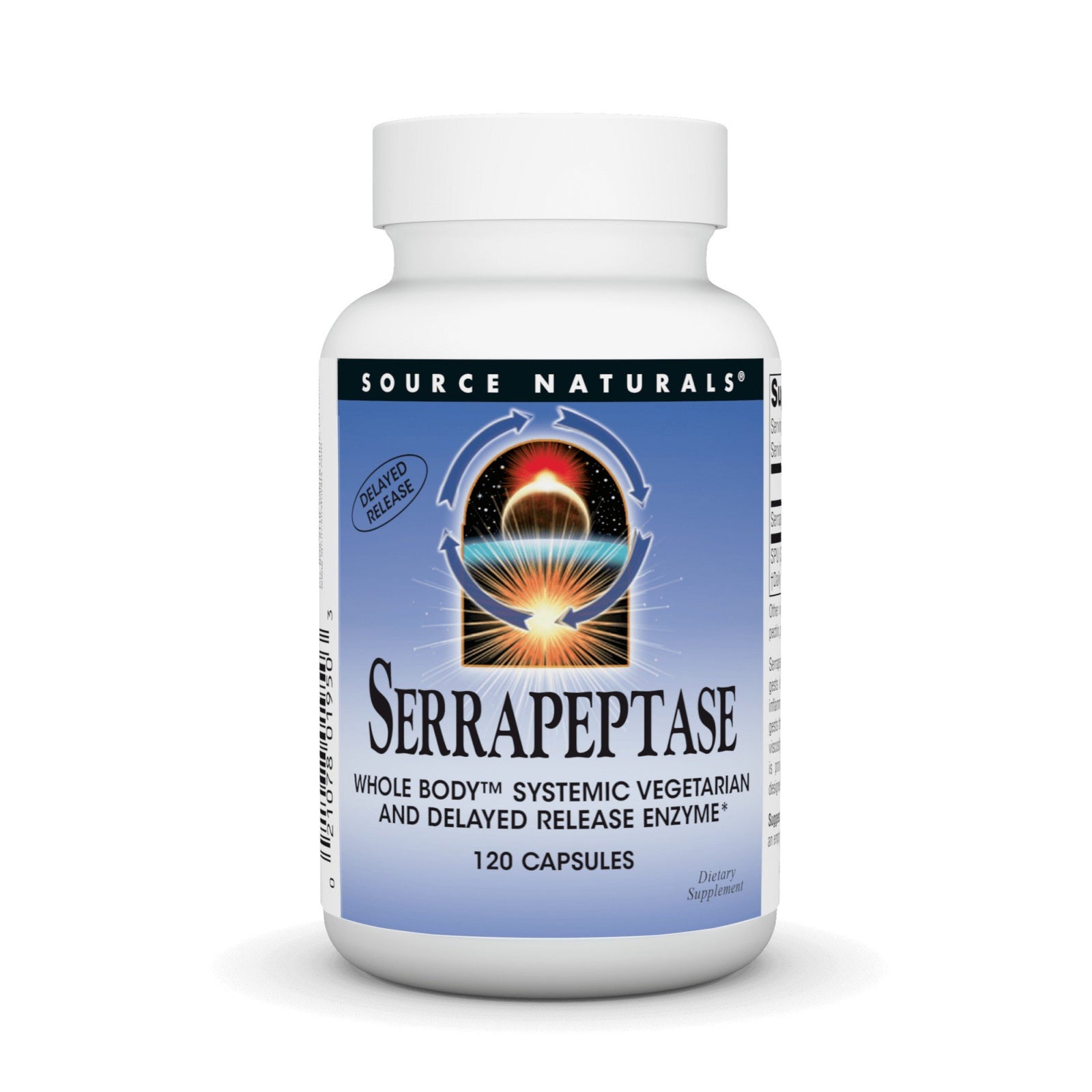 Source Naturals, Inc. Serrapeptase 120 VegCap