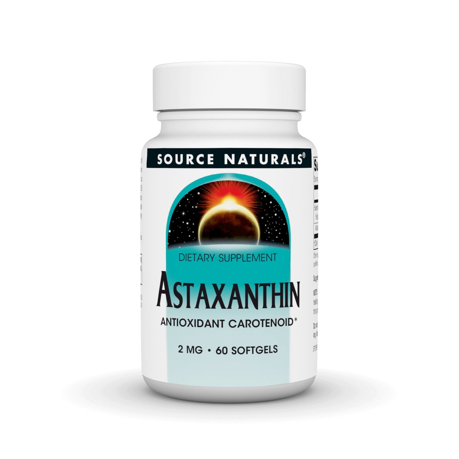 Source Naturals, Inc. Astaxanthin 2mg 60 Softgel