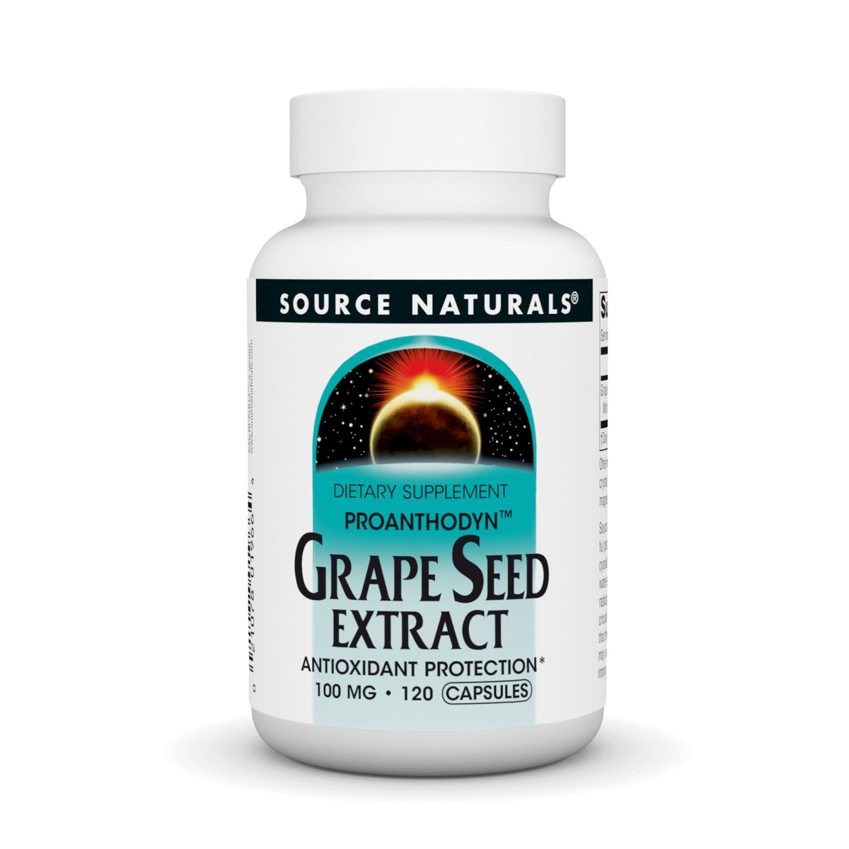 Source Naturals, Inc. Grape Seed Extract Proanthodyn 100mg 120 Capsule