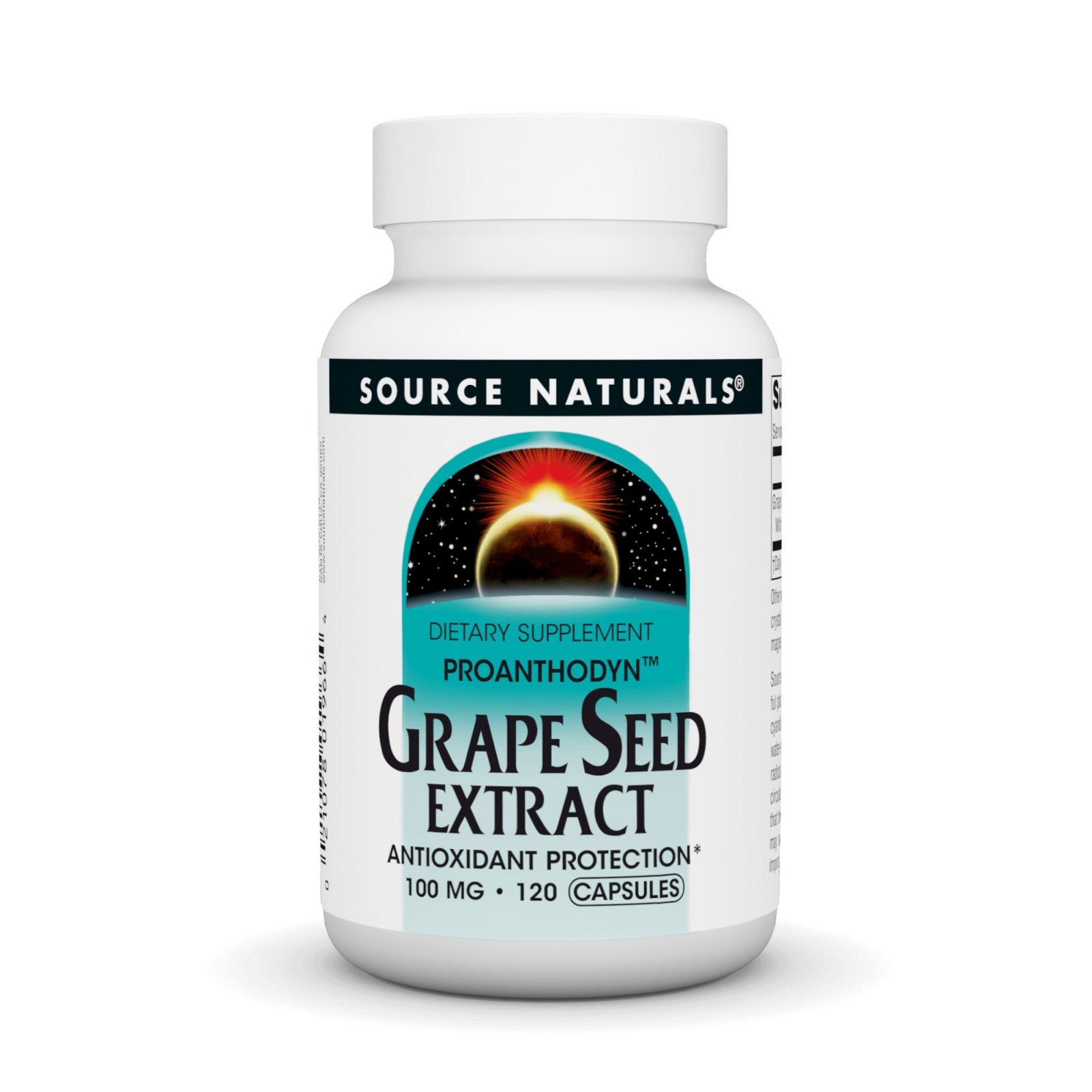 Source Naturals, Inc. Grape Seed Extract Proanthodyn 100mg 120 Capsule
