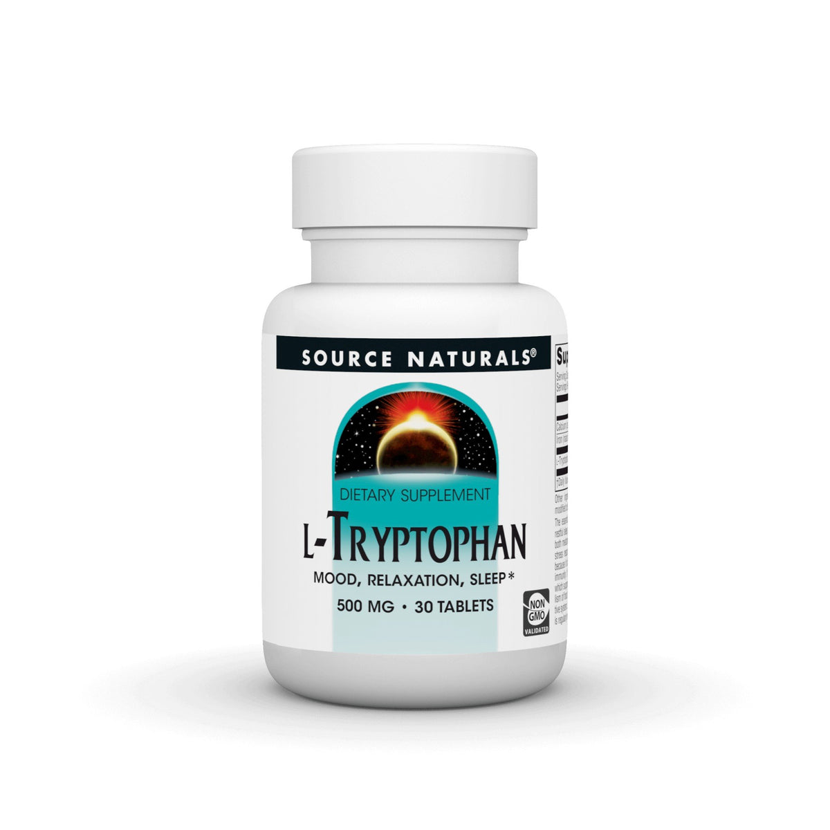 Source Naturals, Inc. L-Tryptophan 500 mg 30 Tablet