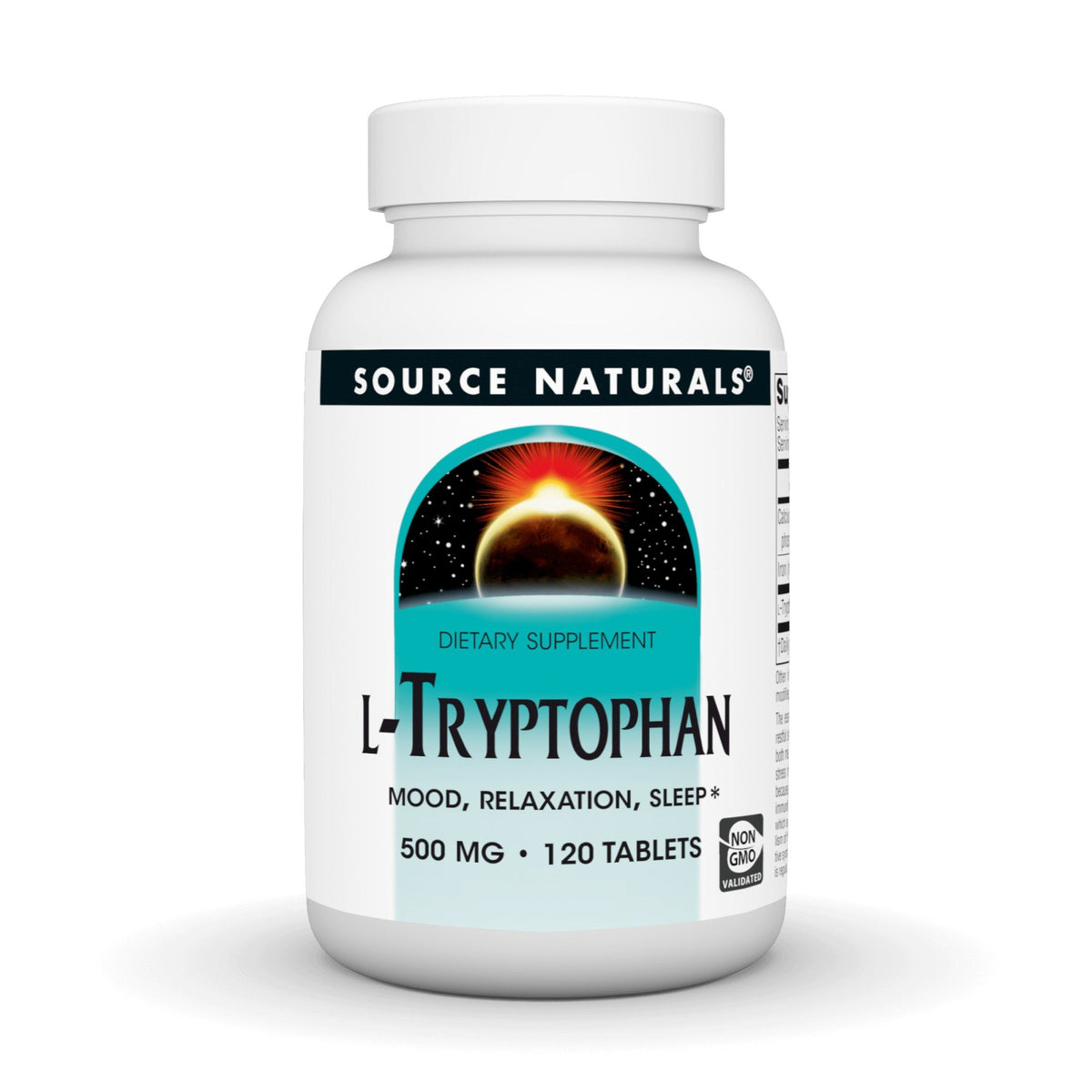 Source Naturals, Inc. L-Tryptophan 500mg 120 Tablet