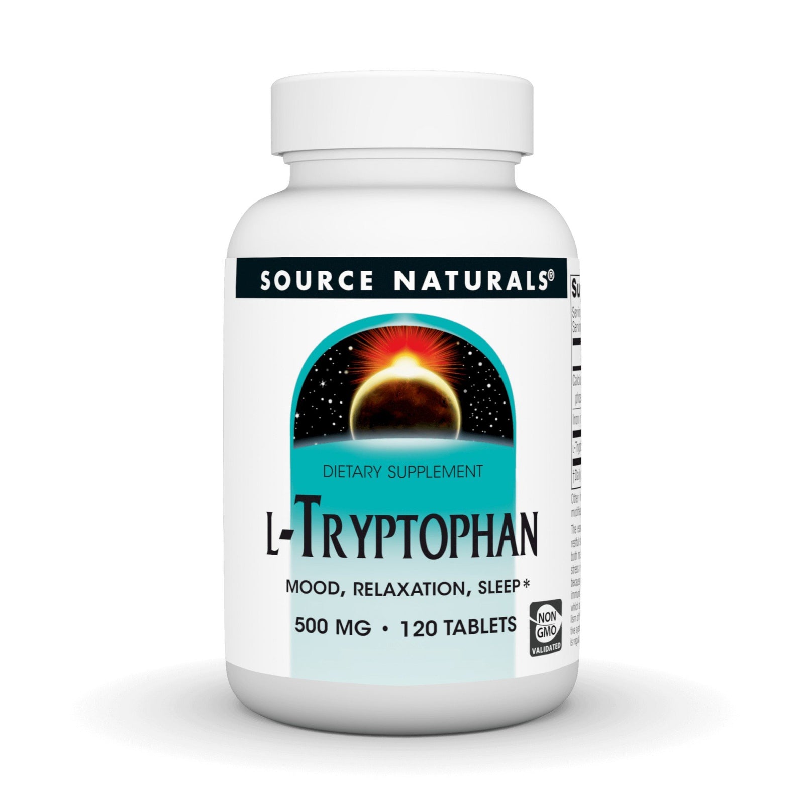Source Naturals, Inc. L-Tryptophan 500mg 120 Tablet