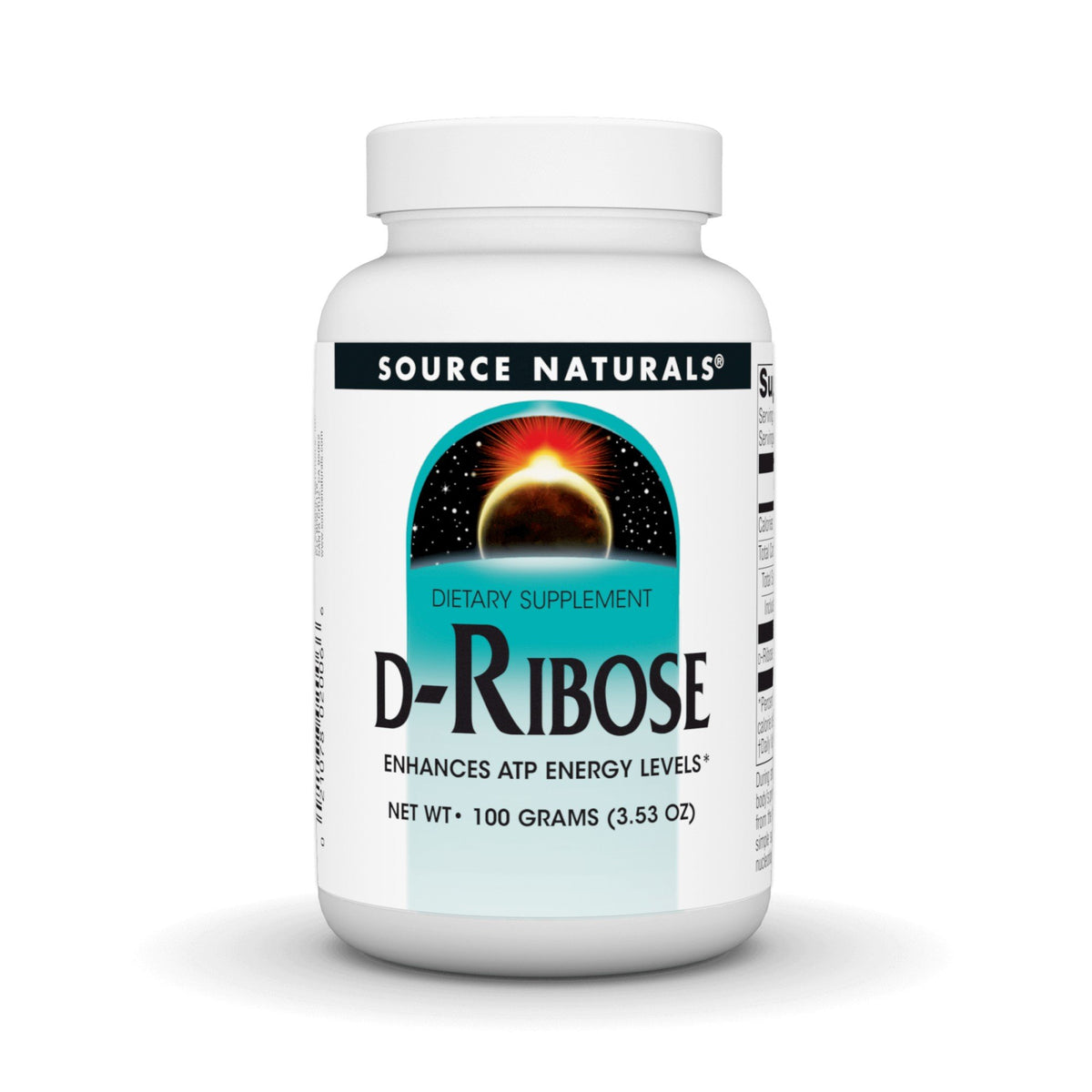 Source Naturals, Inc. D-Ribose 100 g Powder