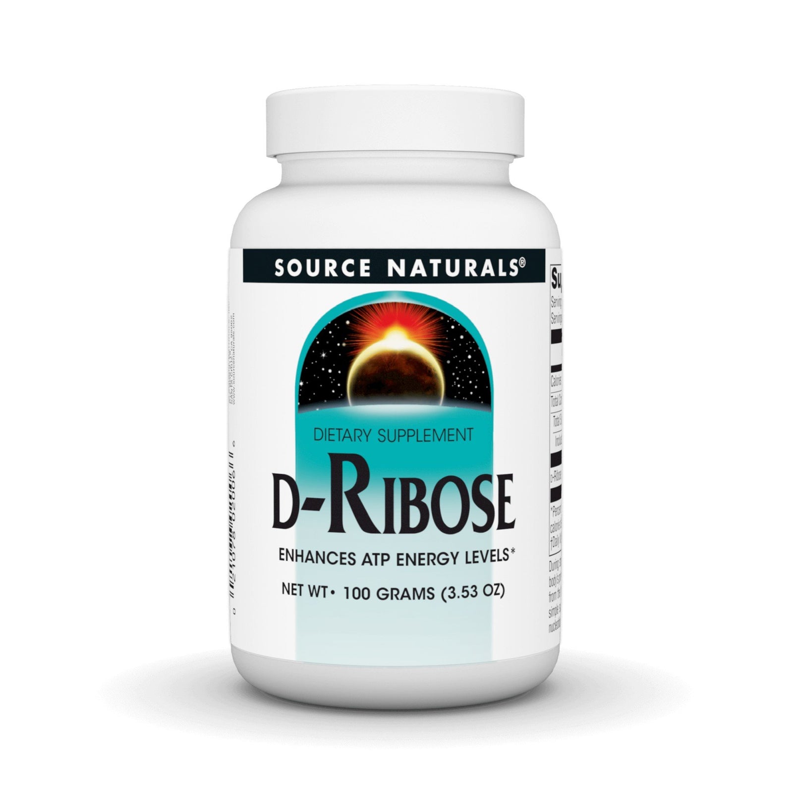 Source Naturals, Inc. D-Ribose 100 g Powder